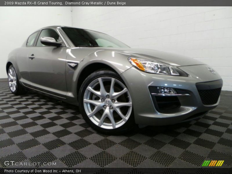 Front 3/4 View of 2009 RX-8 Grand Touring