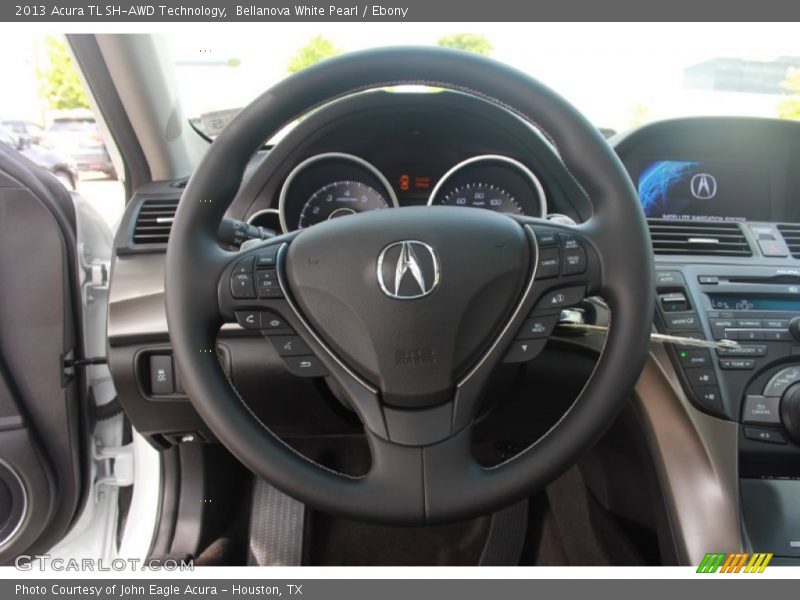 Bellanova White Pearl / Ebony 2013 Acura TL SH-AWD Technology