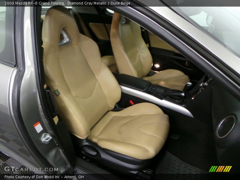 Diamond Gray Metallic / Dune Beige 2009 Mazda RX-8 Grand Touring