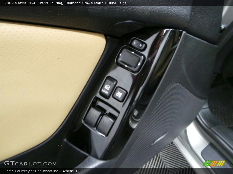 Diamond Gray Metallic / Dune Beige 2009 Mazda RX-8 Grand Touring