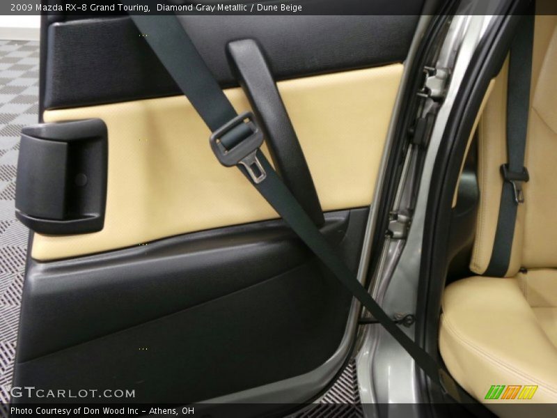 Diamond Gray Metallic / Dune Beige 2009 Mazda RX-8 Grand Touring
