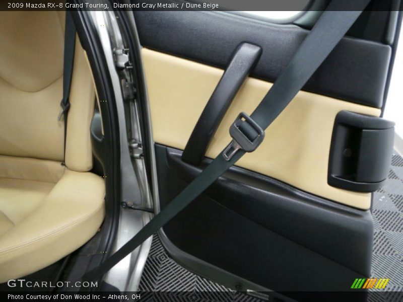 Diamond Gray Metallic / Dune Beige 2009 Mazda RX-8 Grand Touring
