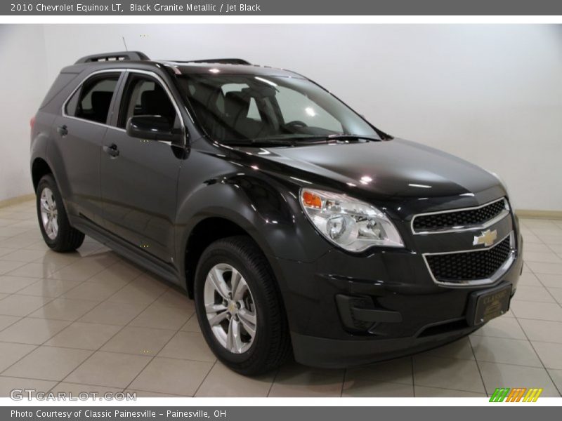 Black Granite Metallic / Jet Black 2010 Chevrolet Equinox LT