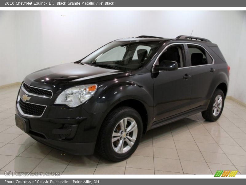 Black Granite Metallic / Jet Black 2010 Chevrolet Equinox LT
