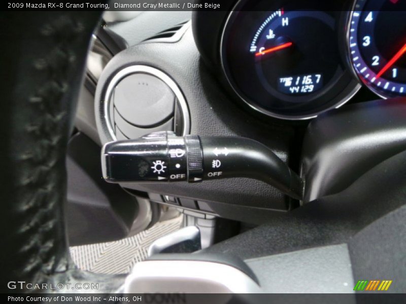 Controls of 2009 RX-8 Grand Touring