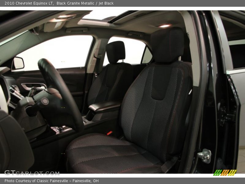 Black Granite Metallic / Jet Black 2010 Chevrolet Equinox LT