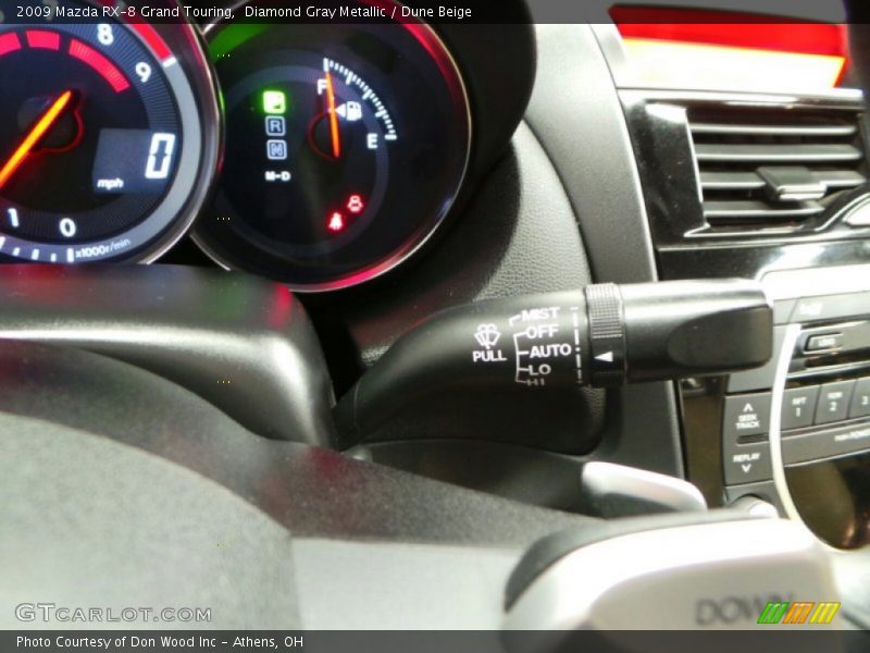 Controls of 2009 RX-8 Grand Touring