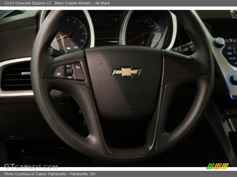 Black Granite Metallic / Jet Black 2010 Chevrolet Equinox LT