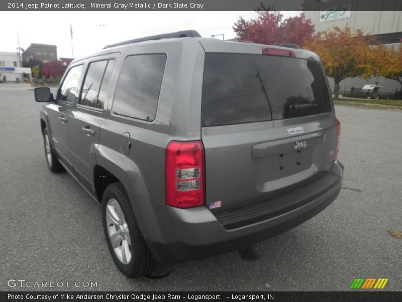 Mineral Gray Metallic / Dark Slate Gray 2014 Jeep Patriot Latitude