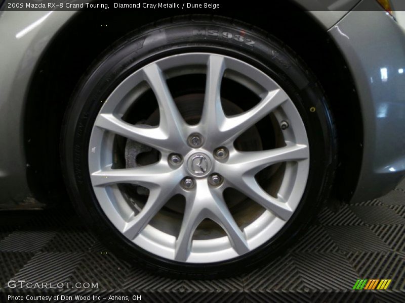 Diamond Gray Metallic / Dune Beige 2009 Mazda RX-8 Grand Touring