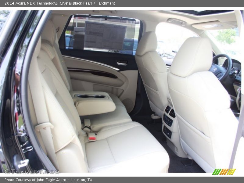 Crystal Black Pearl / Parchment 2014 Acura MDX Technology
