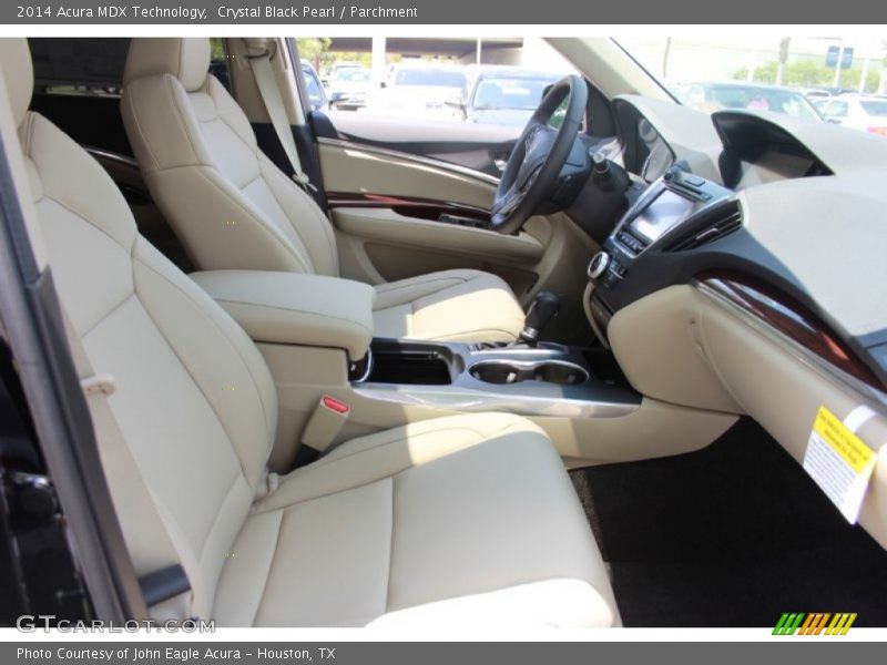 Crystal Black Pearl / Parchment 2014 Acura MDX Technology