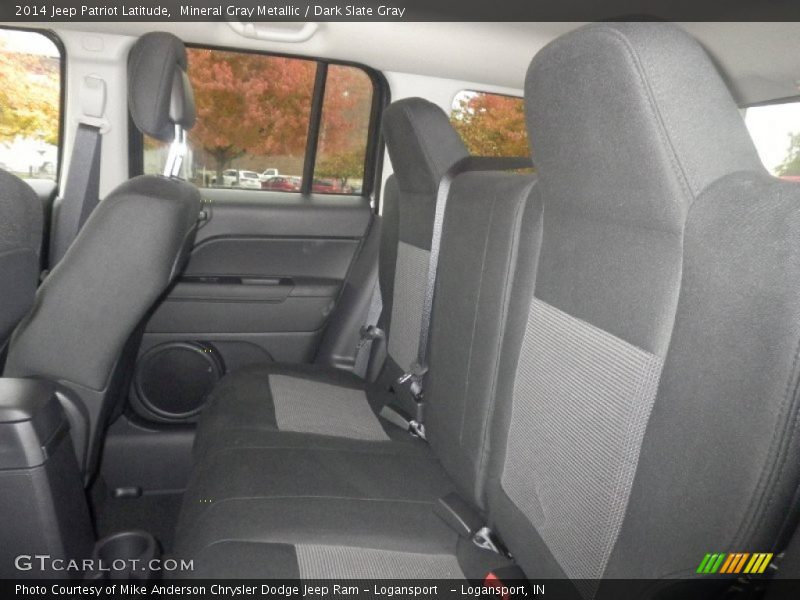 Mineral Gray Metallic / Dark Slate Gray 2014 Jeep Patriot Latitude
