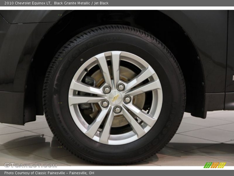 Black Granite Metallic / Jet Black 2010 Chevrolet Equinox LT