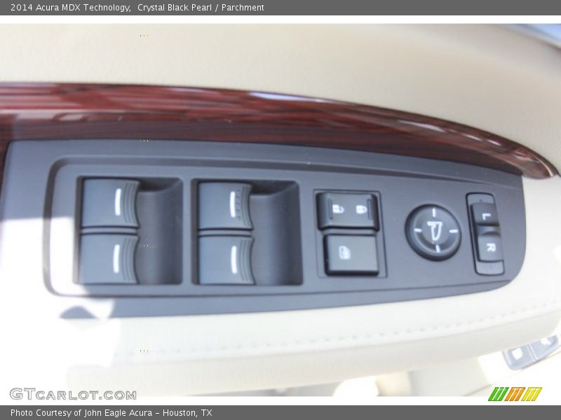 Crystal Black Pearl / Parchment 2014 Acura MDX Technology