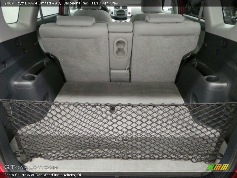 Barcelona Red Pearl / Ash Gray 2007 Toyota RAV4 Limited 4WD