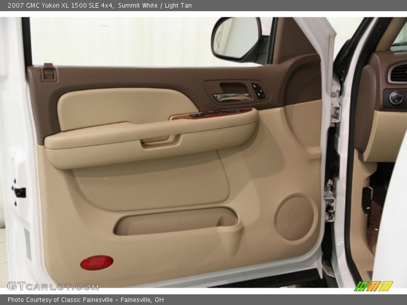 Summit White / Light Tan 2007 GMC Yukon XL 1500 SLE 4x4