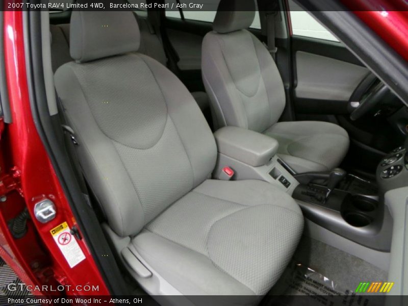 Barcelona Red Pearl / Ash Gray 2007 Toyota RAV4 Limited 4WD