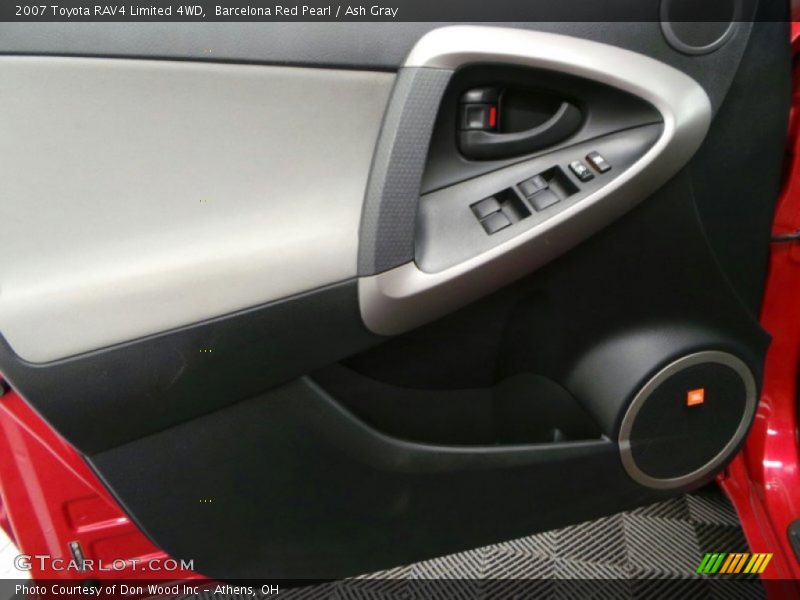 Barcelona Red Pearl / Ash Gray 2007 Toyota RAV4 Limited 4WD
