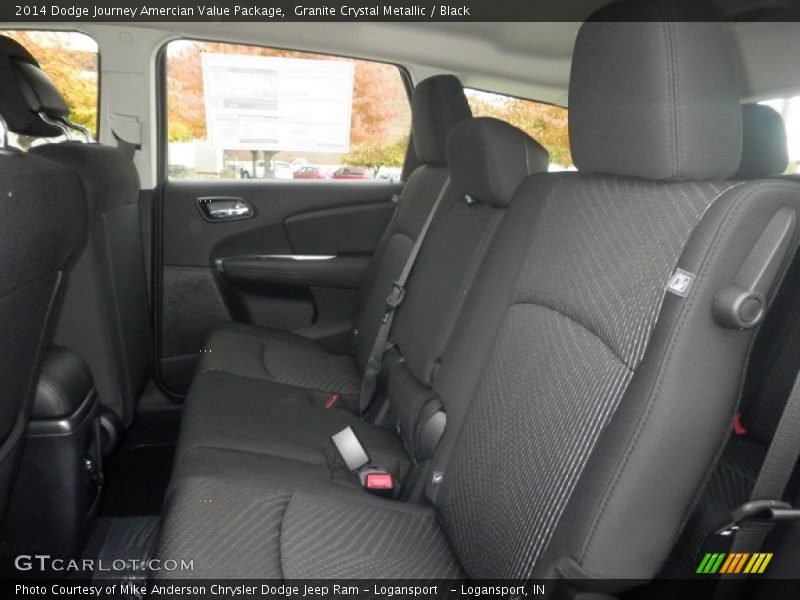 Granite Crystal Metallic / Black 2014 Dodge Journey Amercian Value Package