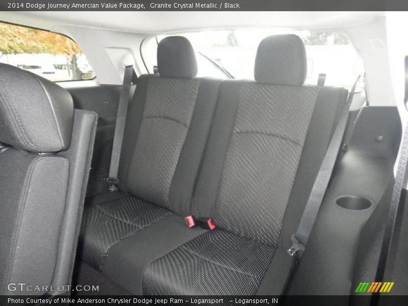 Granite Crystal Metallic / Black 2014 Dodge Journey Amercian Value Package