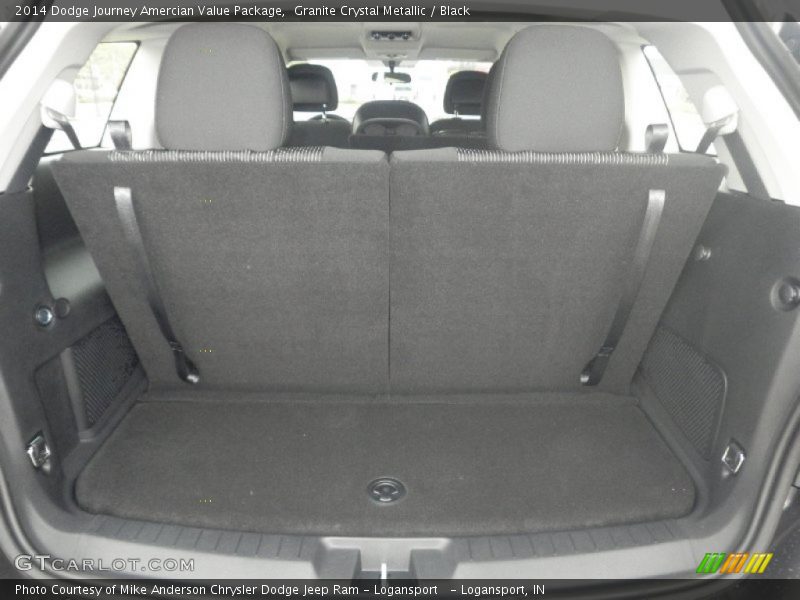 Granite Crystal Metallic / Black 2014 Dodge Journey Amercian Value Package