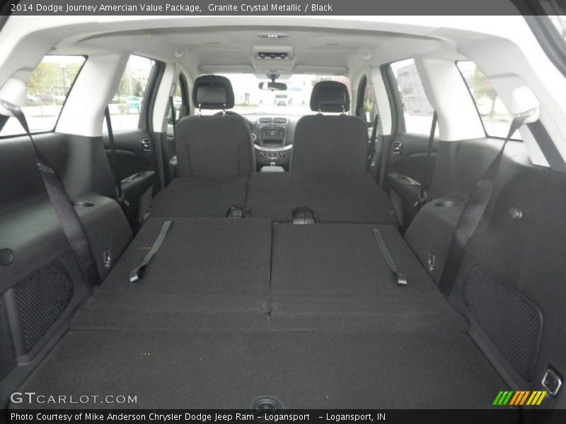 Granite Crystal Metallic / Black 2014 Dodge Journey Amercian Value Package