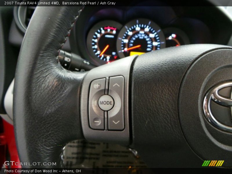 Barcelona Red Pearl / Ash Gray 2007 Toyota RAV4 Limited 4WD