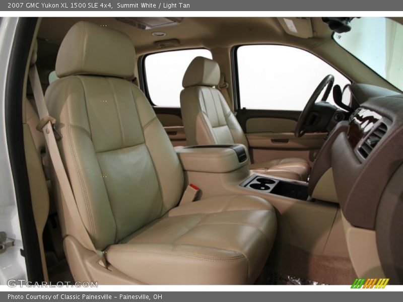 Summit White / Light Tan 2007 GMC Yukon XL 1500 SLE 4x4