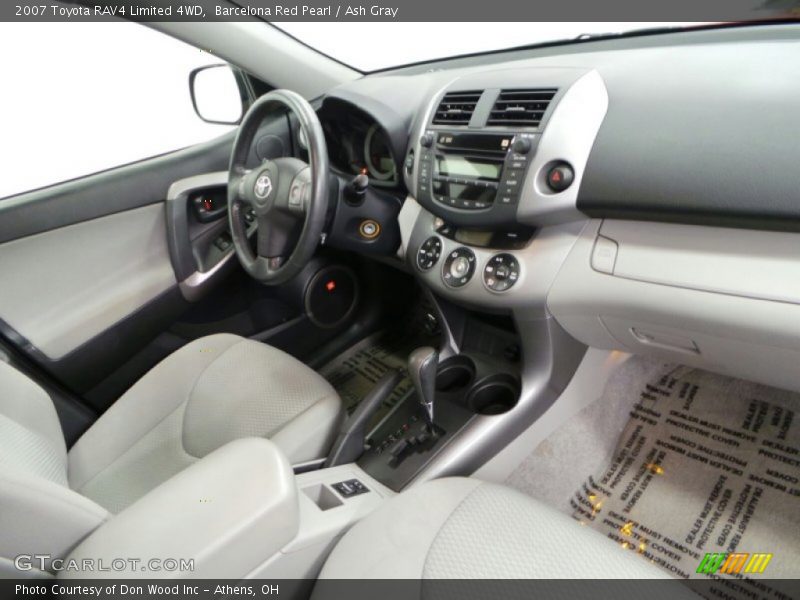 Barcelona Red Pearl / Ash Gray 2007 Toyota RAV4 Limited 4WD