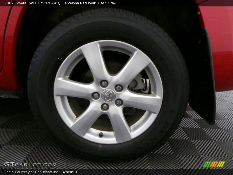 Barcelona Red Pearl / Ash Gray 2007 Toyota RAV4 Limited 4WD