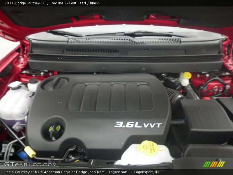 Redline 2-Coat Pearl / Black 2014 Dodge Journey SXT