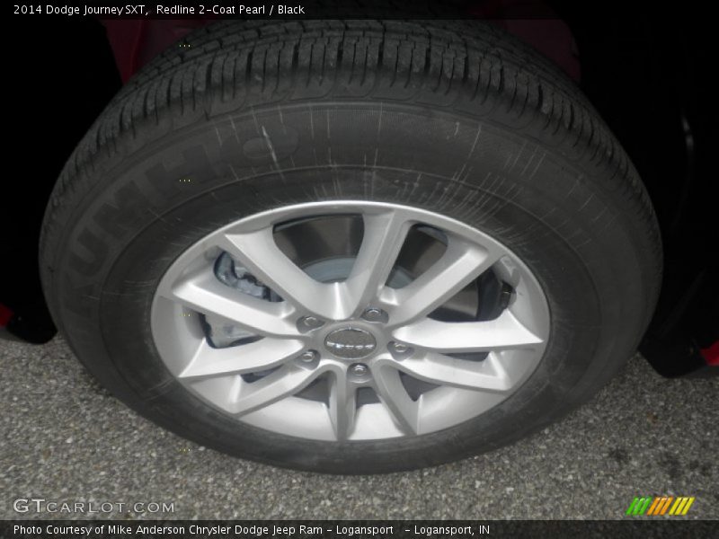 Redline 2-Coat Pearl / Black 2014 Dodge Journey SXT