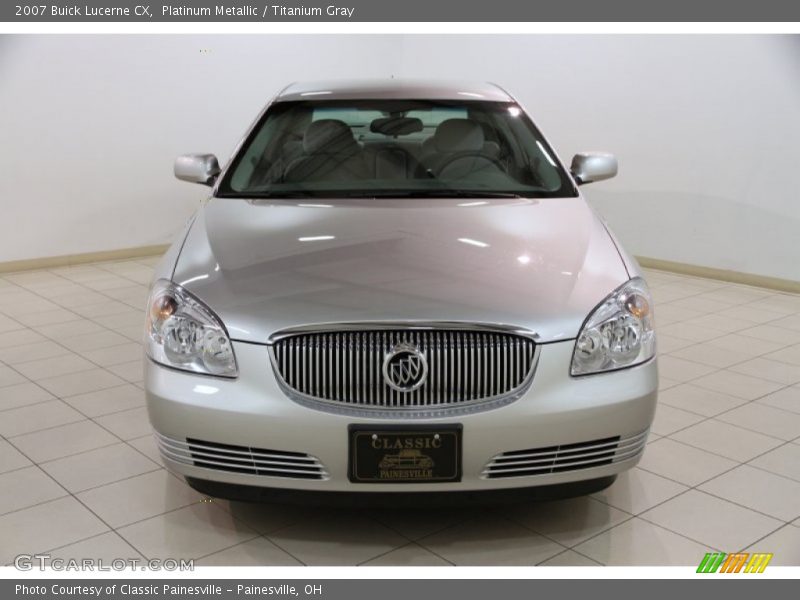 Platinum Metallic / Titanium Gray 2007 Buick Lucerne CX
