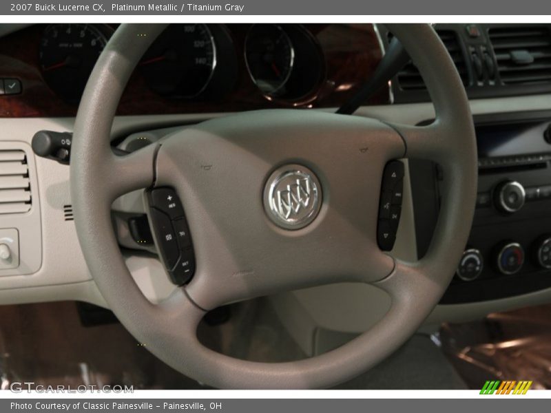Platinum Metallic / Titanium Gray 2007 Buick Lucerne CX