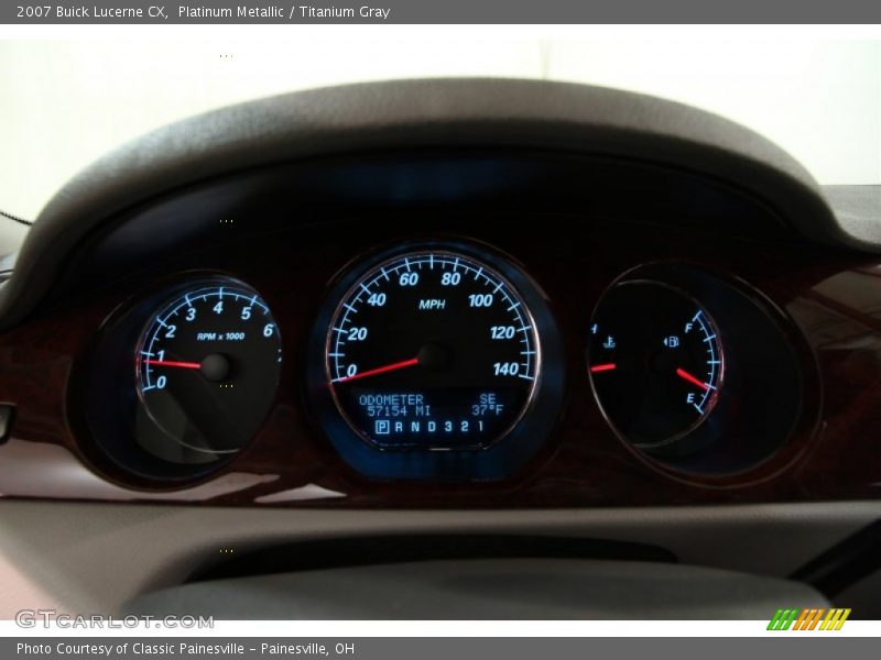 Platinum Metallic / Titanium Gray 2007 Buick Lucerne CX