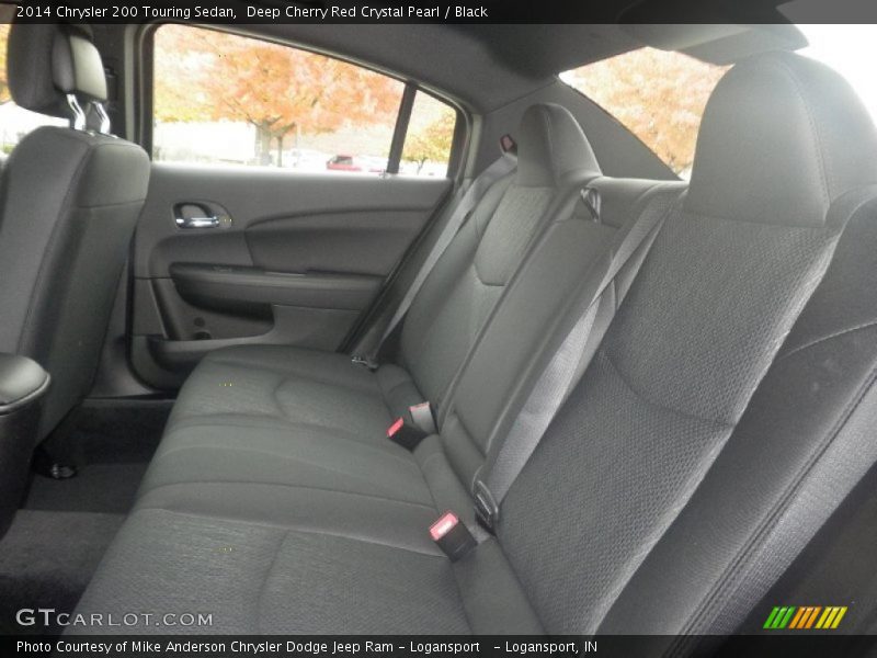Deep Cherry Red Crystal Pearl / Black 2014 Chrysler 200 Touring Sedan