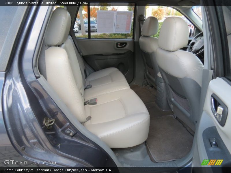 Steel Blue / Gray 2006 Hyundai Santa Fe Limited