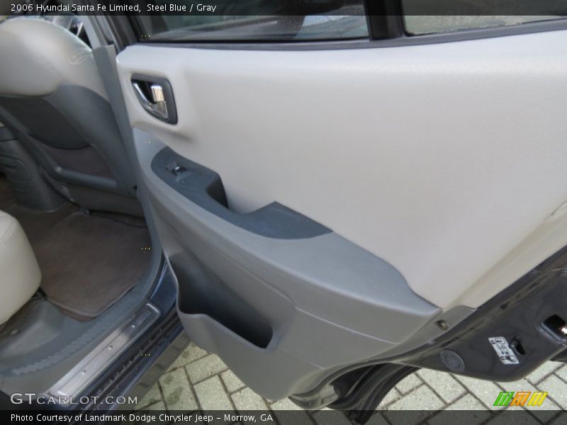 Steel Blue / Gray 2006 Hyundai Santa Fe Limited