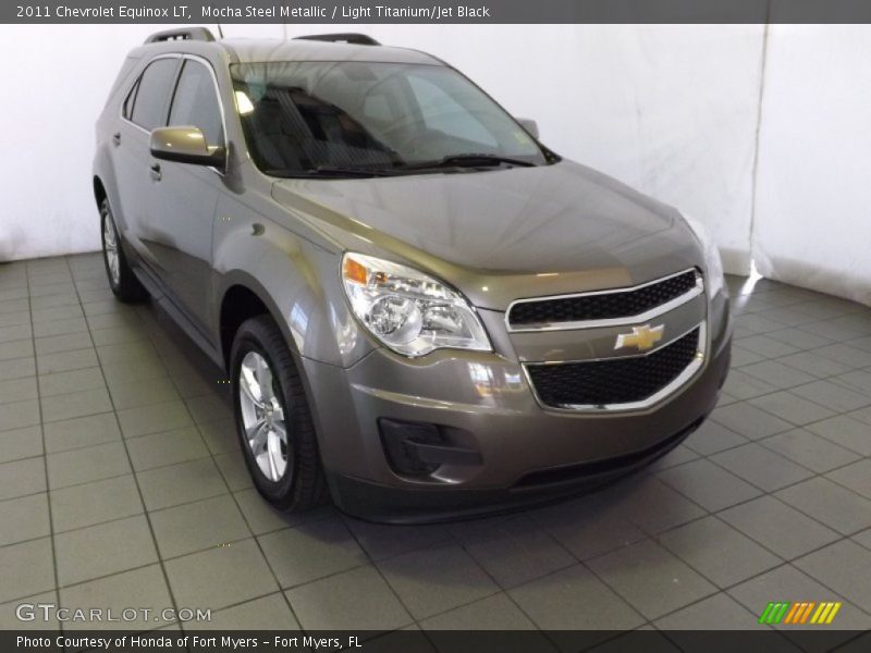 Mocha Steel Metallic / Light Titanium/Jet Black 2011 Chevrolet Equinox LT