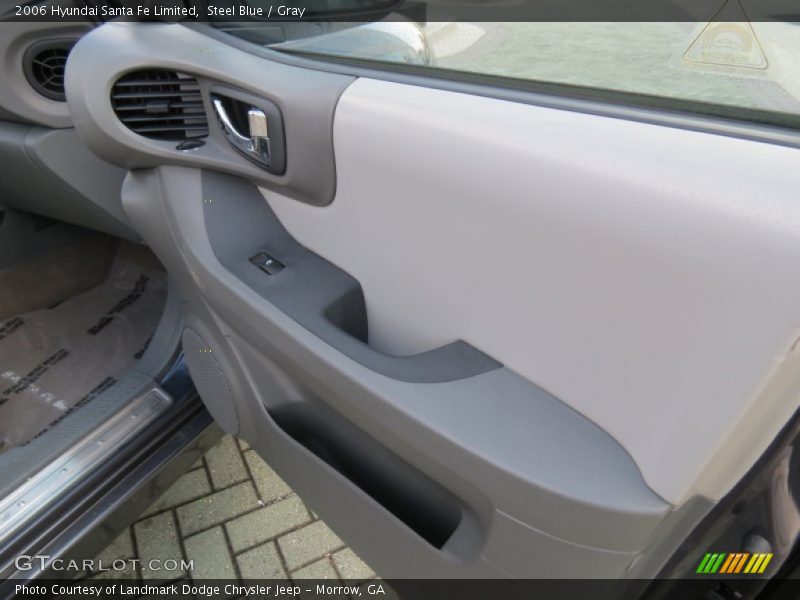 Steel Blue / Gray 2006 Hyundai Santa Fe Limited