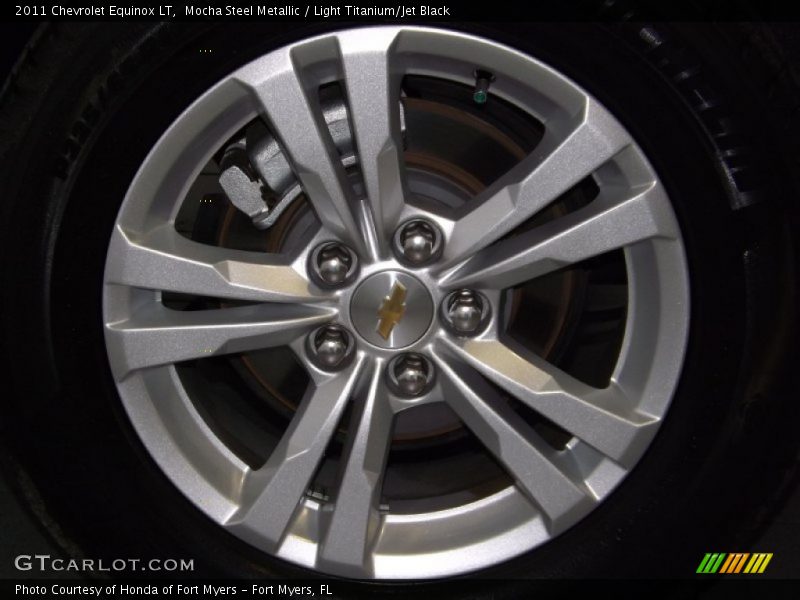 Mocha Steel Metallic / Light Titanium/Jet Black 2011 Chevrolet Equinox LT