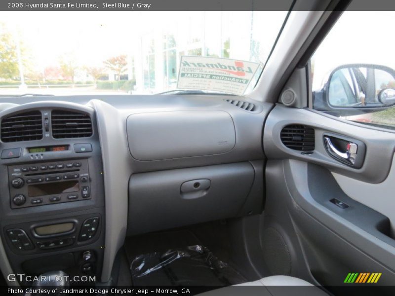 Steel Blue / Gray 2006 Hyundai Santa Fe Limited