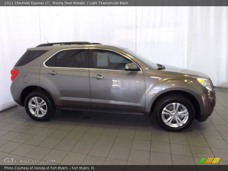 Mocha Steel Metallic / Light Titanium/Jet Black 2011 Chevrolet Equinox LT