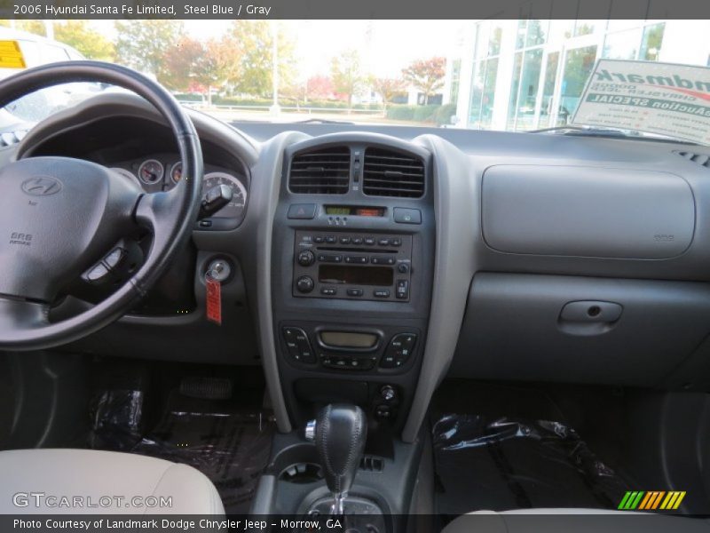 Steel Blue / Gray 2006 Hyundai Santa Fe Limited