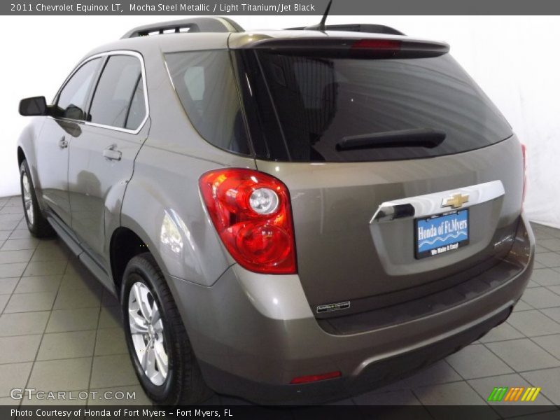 Mocha Steel Metallic / Light Titanium/Jet Black 2011 Chevrolet Equinox LT