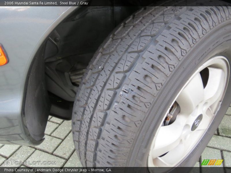 Steel Blue / Gray 2006 Hyundai Santa Fe Limited