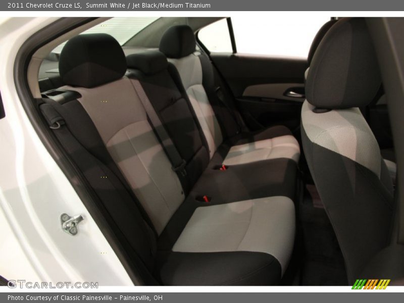 Summit White / Jet Black/Medium Titanium 2011 Chevrolet Cruze LS