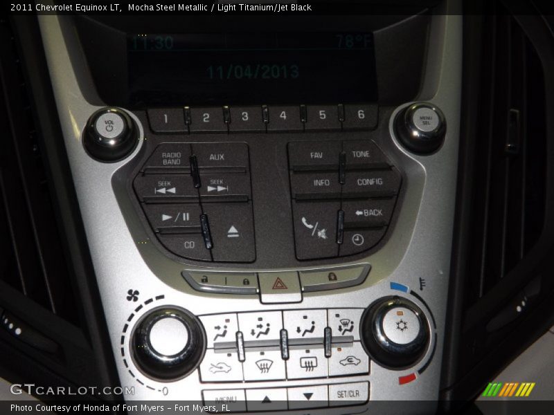 Mocha Steel Metallic / Light Titanium/Jet Black 2011 Chevrolet Equinox LT