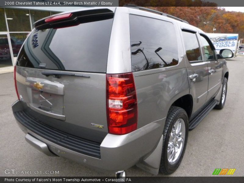Silver Birch Metallic / Ebony 2008 Chevrolet Tahoe LTZ 4x4